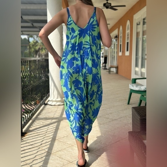 Gypsy Jumpsuit in Premium Floral Silhouette - Picture 2 of 5